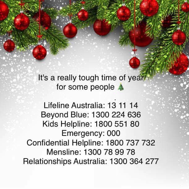 Christmas isn’t fun for everyone… #Christmas #lifeline