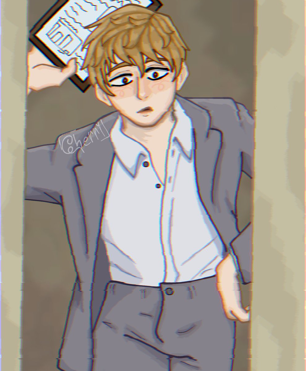 CherriField's tweet photo. Reigen Araraka #mobpsycho100 https://t.co/8bt8qlsZOc