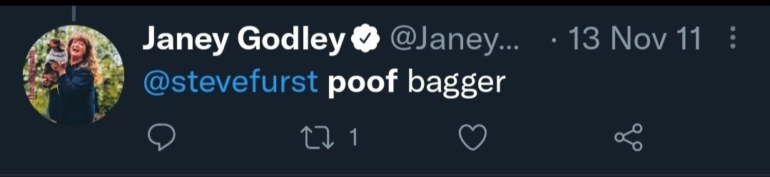firescot_chief's tweet image. The irony of the moral compass that @BBCScotlandNews @STVNews @ScotGovFM are all trying to uncancel.

I don't think @JeremyClarkson needs to take lessons from Janey Godley the bigot, racist and homophones.