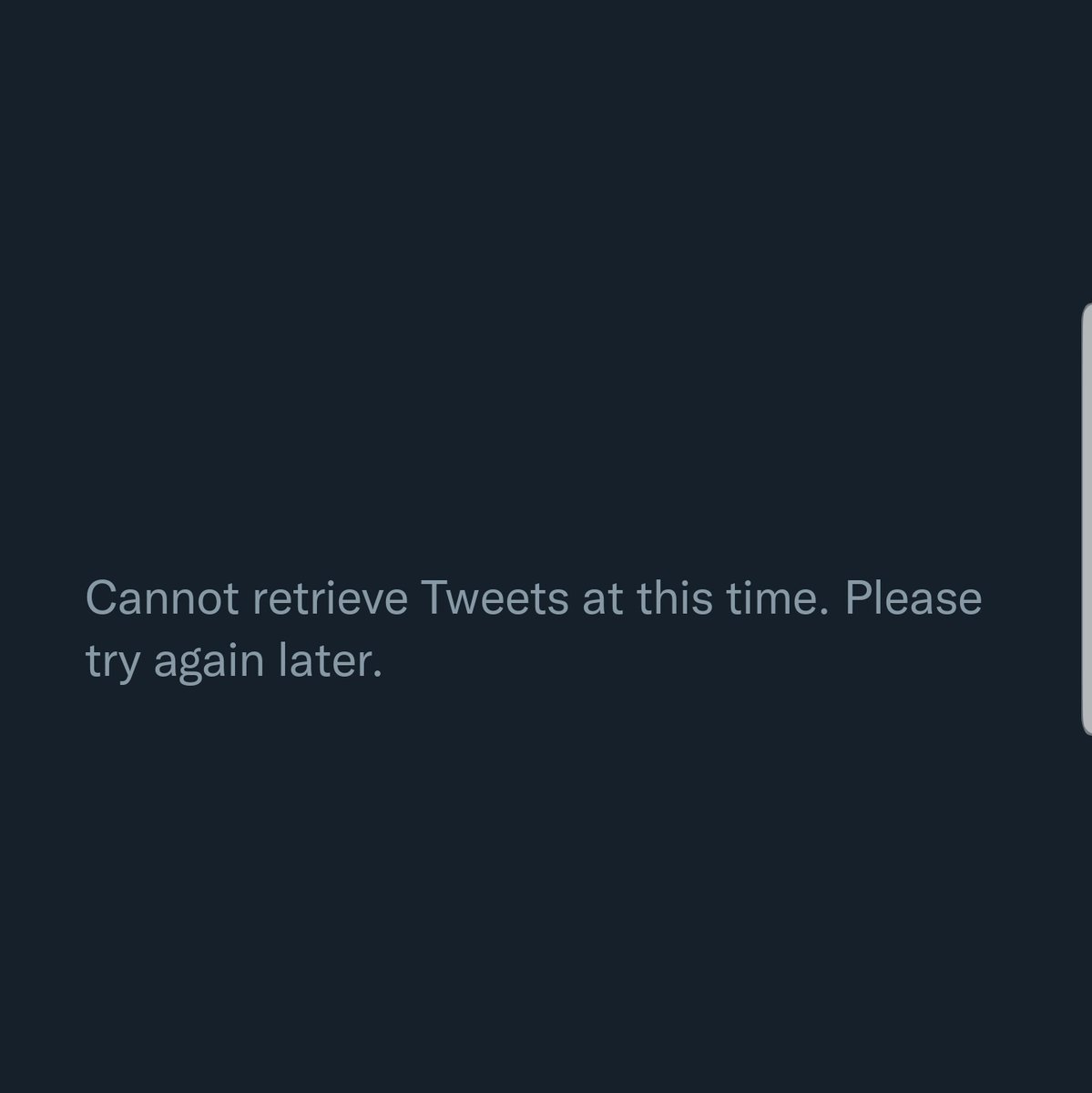 pennycodes's tweet image. Can we have a retry button here @elonmusk @Twitter