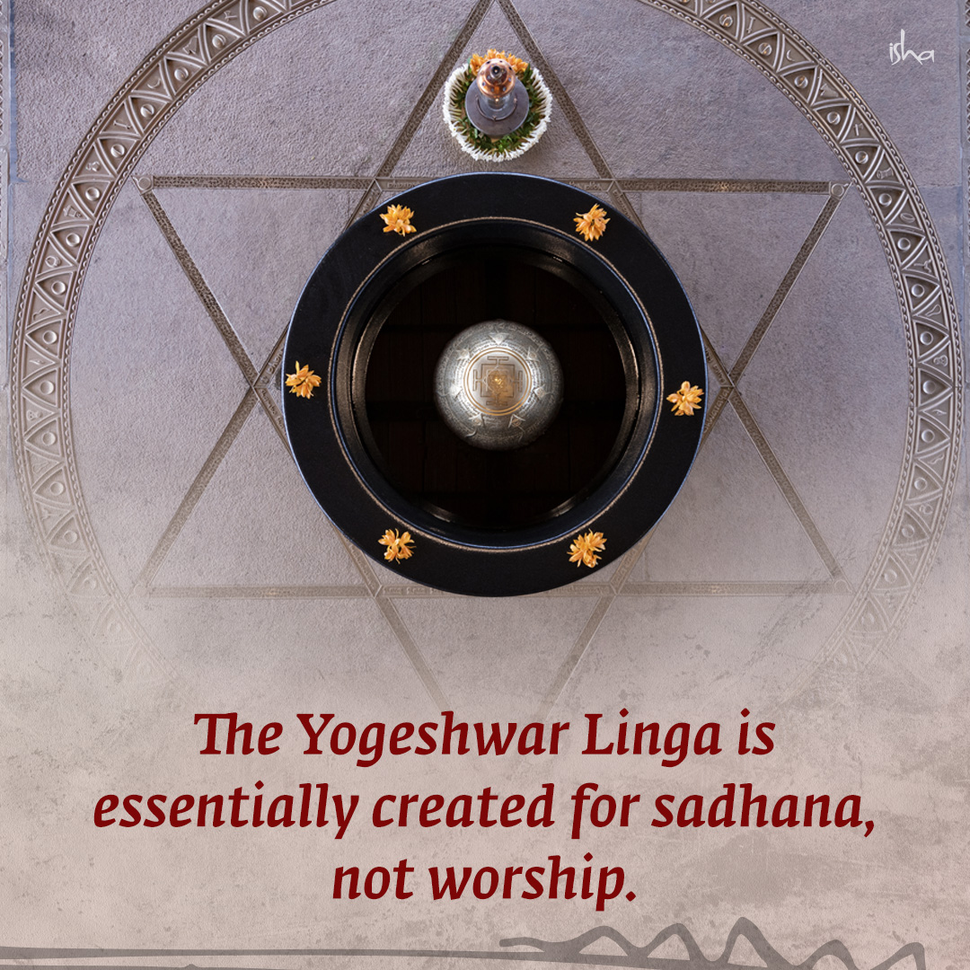 Image Sadhguru will consecrate the Yogeshwar Linga, at Sadhguru Sannidhi