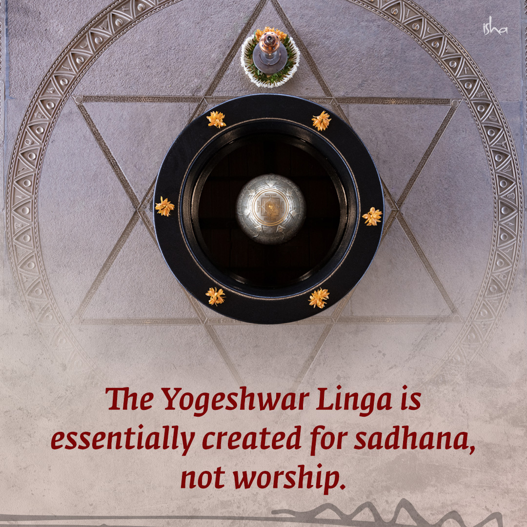 Sadhguru will consecrate the Yogeshwar Linga, at Sadhguru Sannidhi Image Sadhguru will consecrate the Yogeshwar Linga, at Sadhguru Sannidhi