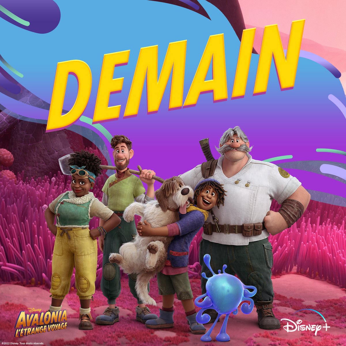 Disney+ FR tweet media