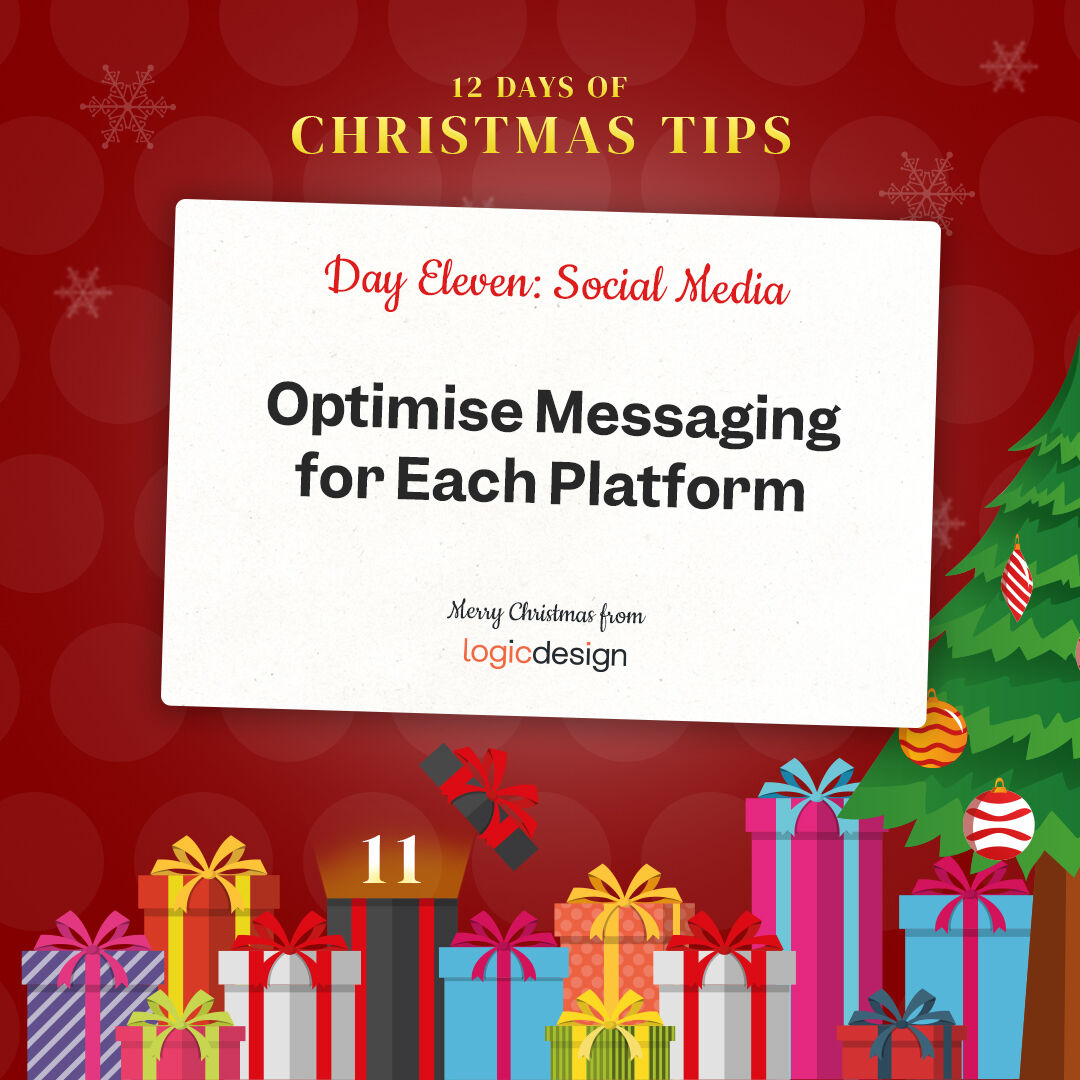 logicdesign's tweet photo. Not every social media platform has the same audience demographic.

You can utilise the same content but optimise the caption wording for the right audience. It will go a long way.

#Logic12DaysOfChristmas #12DaysOfChristmas #LogicDesign #SocialMediaTips #TipsAndTricks https://t.co/47wz3jIk2x