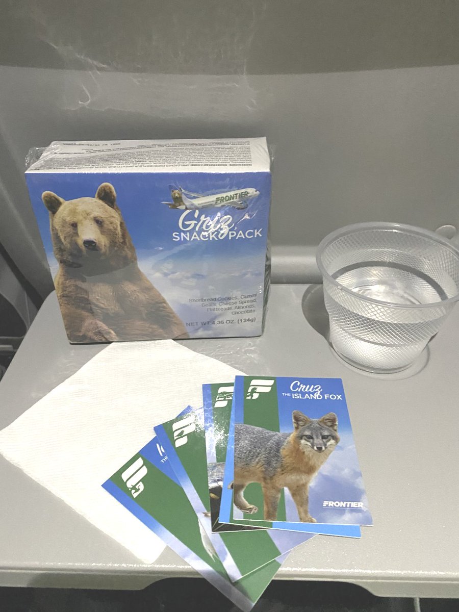 LIMacArthur's tweet photo. Onboard @FlyFrontier with a Griz Snack Pack & some of the collectible trading cards featuring the animal tails. Flights as low as $29 from ISP. #hereforlongisland #flymacarthur #herewithfrontier #frontierairlines #happytravels #airbus #airbuslovers
https://t.co/o9nvxeasX8 https://t.co/e6GYYUnslf