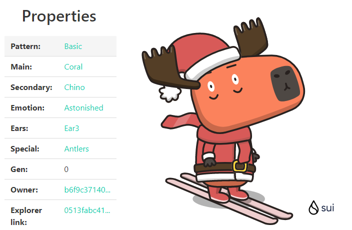 riendeaubuffum1's tweet photo. 🎁 I just unboxed my Sui Holiday Capy! ❄️ 
Create your own Capy here:  https://t.co/Vfe4Bd9bfc #CapyHolidays https://t.co/iddr10Fhoa