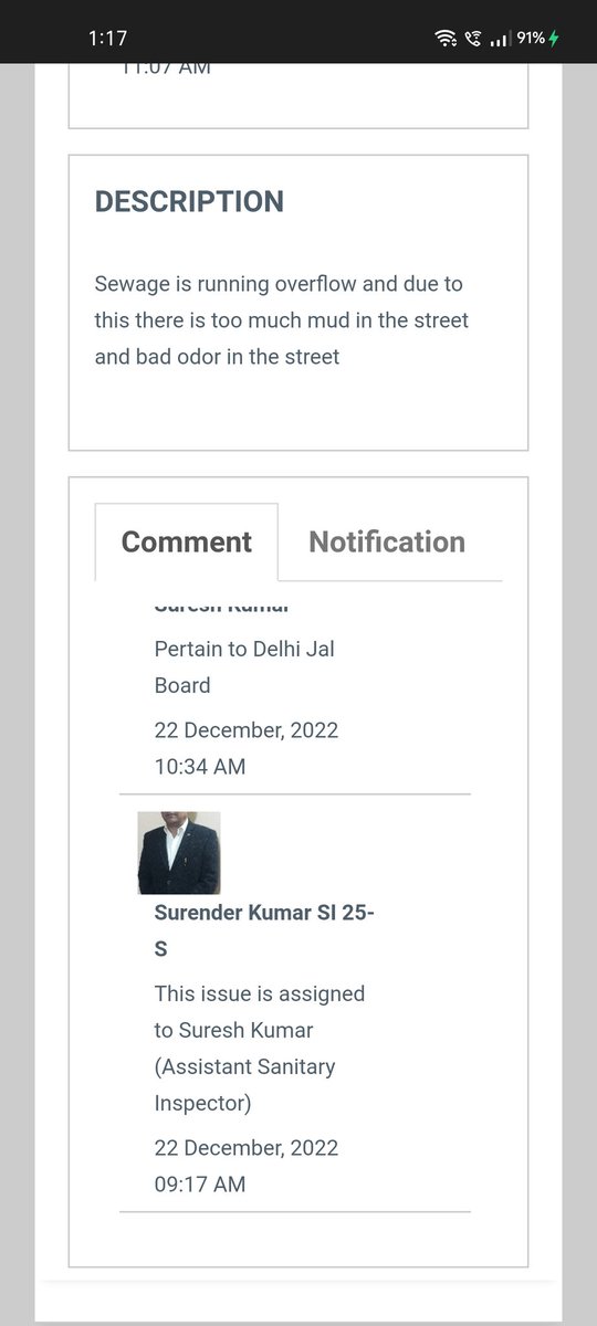ImranisticKhan's tweet photo. It's magic, officers of @DelhiJalBoard are magician 

I had made a complaint yesterday for sewage overflow n today is assigned to @DelhiJalBoard from @MCD_Delhi n it's resolved on the portal without resolving it 
#magicalDJB @ArvindKejriwal 
@AAPDelhi that's why we elect you?? https://t.co/sqB0qj4UrE