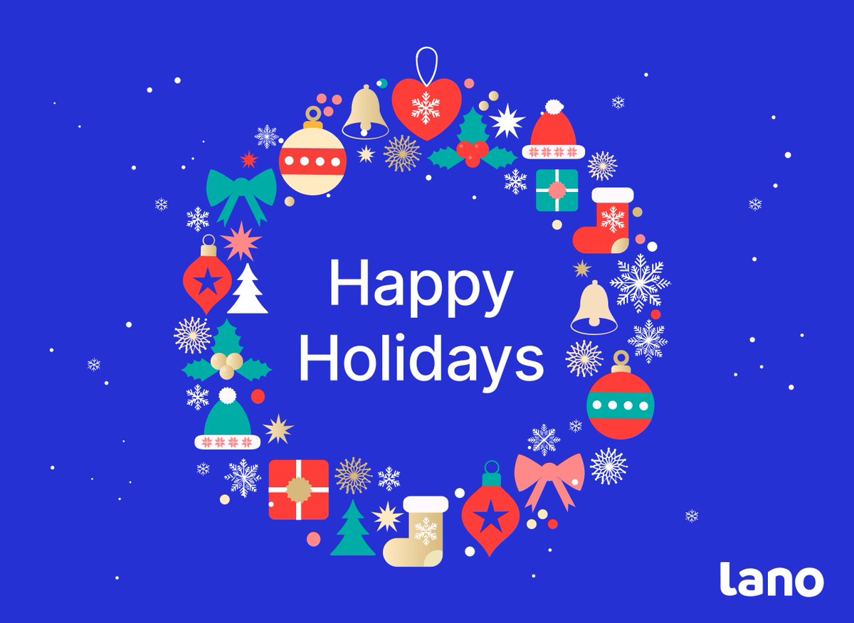 🌟As we enter the holiday season, we wanted to wish everyone happy holidays from all of us here at Lano!🎄We thank you for your continued dedication, support, and collaboration this year🙏Here's to a prosperous and healthy 2023! 
#Lano #hr #globalteams #globalpayroll