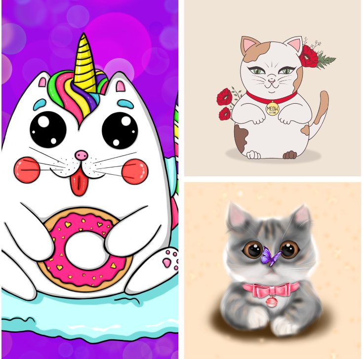 SapfiraNFT's tweet photo. Let your day be filled with beauty and a cute picture, and these kittens will help you with this :) 

Price 0.03 ETH 🔥🔥🔥

Link ⬇️ https://t.co/h1kYre1PDp