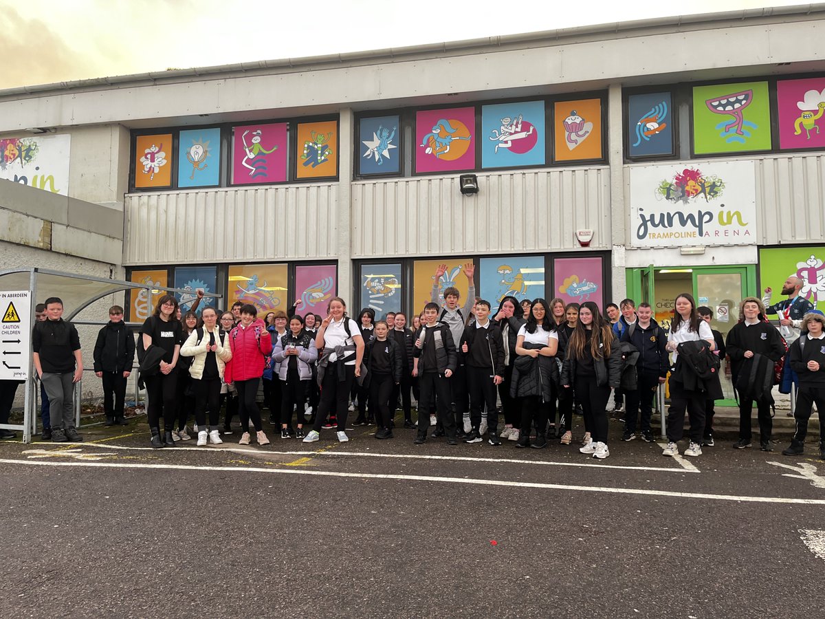 northfieldaca's tweet photo. Yesterday, our young pupils (S1 to S3) were rewarded for their number of merits gained over the last few weeks. They went to Jump-in and had a fantastic time! https://t.co/ZvhlTsjHsd