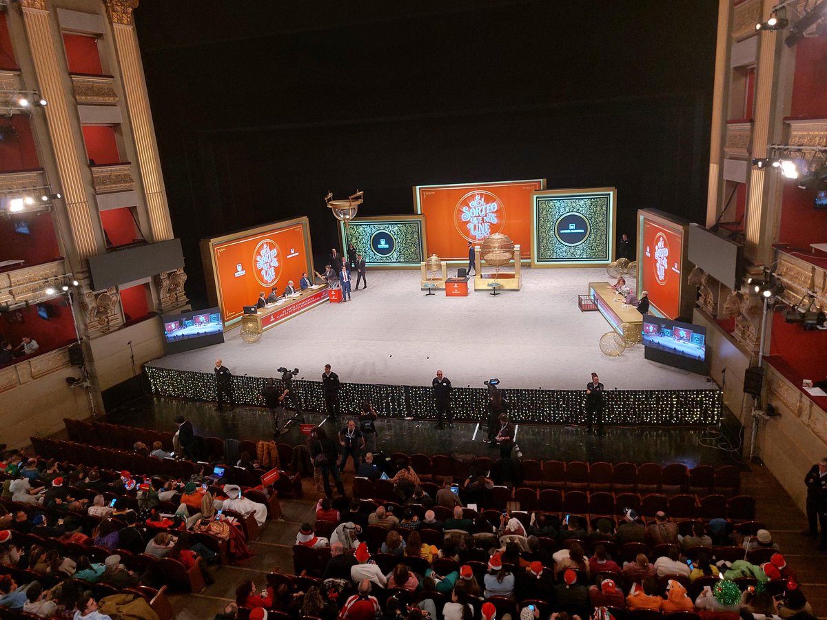 Buenos días: comenzamos  el Sorteo Extraordinario de #LoteríaNavidad 2022, ¡Mucha suerte a tod@s! #SorteoNavidad