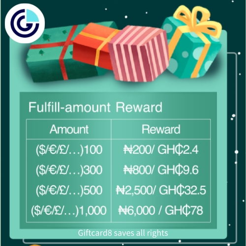 Giftcard_8's tweet photo. Our Christmas event is about to start, thereβs only 6 hours left from Friday, 23rd December. π
Still don't know what rewards you can get? Please check the photo.
More deals, more rewards.
We are looking forward to having you laterβ€β€β€
#giftcard8 #giftcard #ghana #nigeria https://t.co/Jpl3Lq0yiF