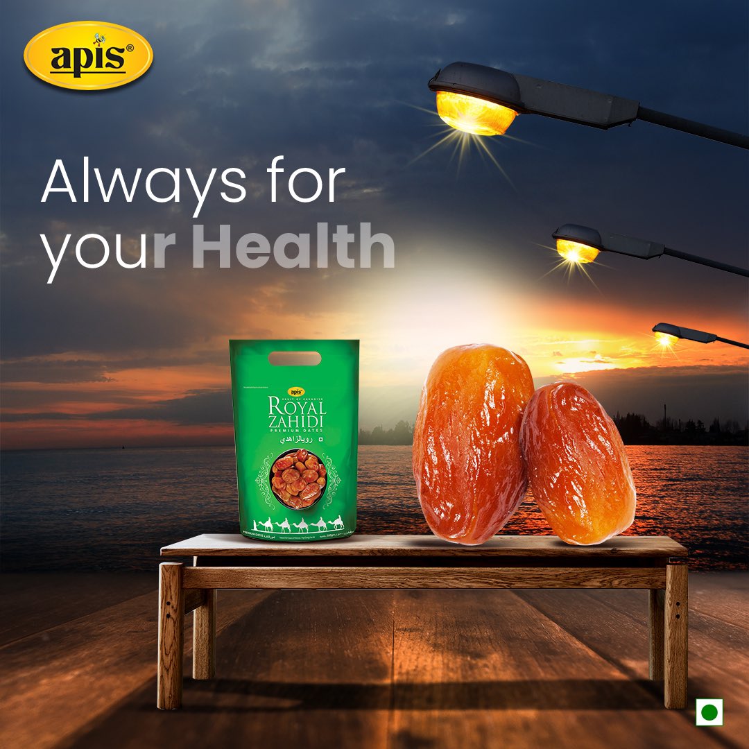 apis_india's tweet photo. When you have a pack of dates by your side, you fear nothing.
Buy now from Amazon, Flipkart and stores near you.
#ApisIndia #HealthyLiving #ApisDates #Dates #HealthyEating https://t.co/QfEYaVlZda