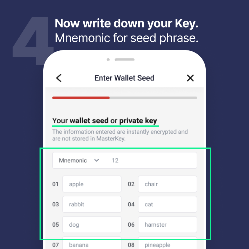 MasterKey tweet media