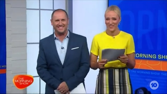 The Project on Twitter: "Just checking in The Morning Show on Channel 7 ...