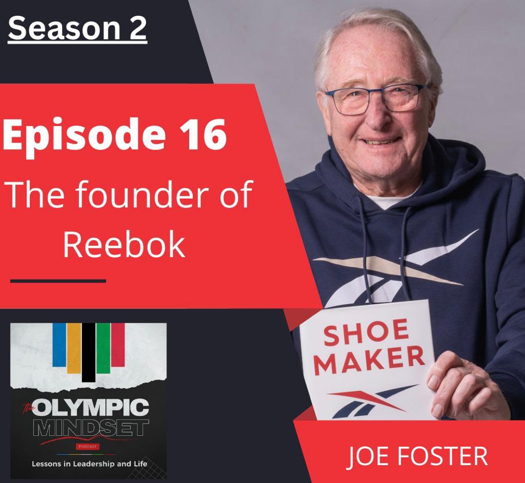 What an end to 2022! We welcome the business power house, Joe Foster. 🔥@Reebokfounder Joe tells us how he built Reebok from nothing but an idea to the global brand it is today! 🏃‍♂️ Listen for free here spoti.fi/3var70g #newpodcast #education #business #sports #reebok