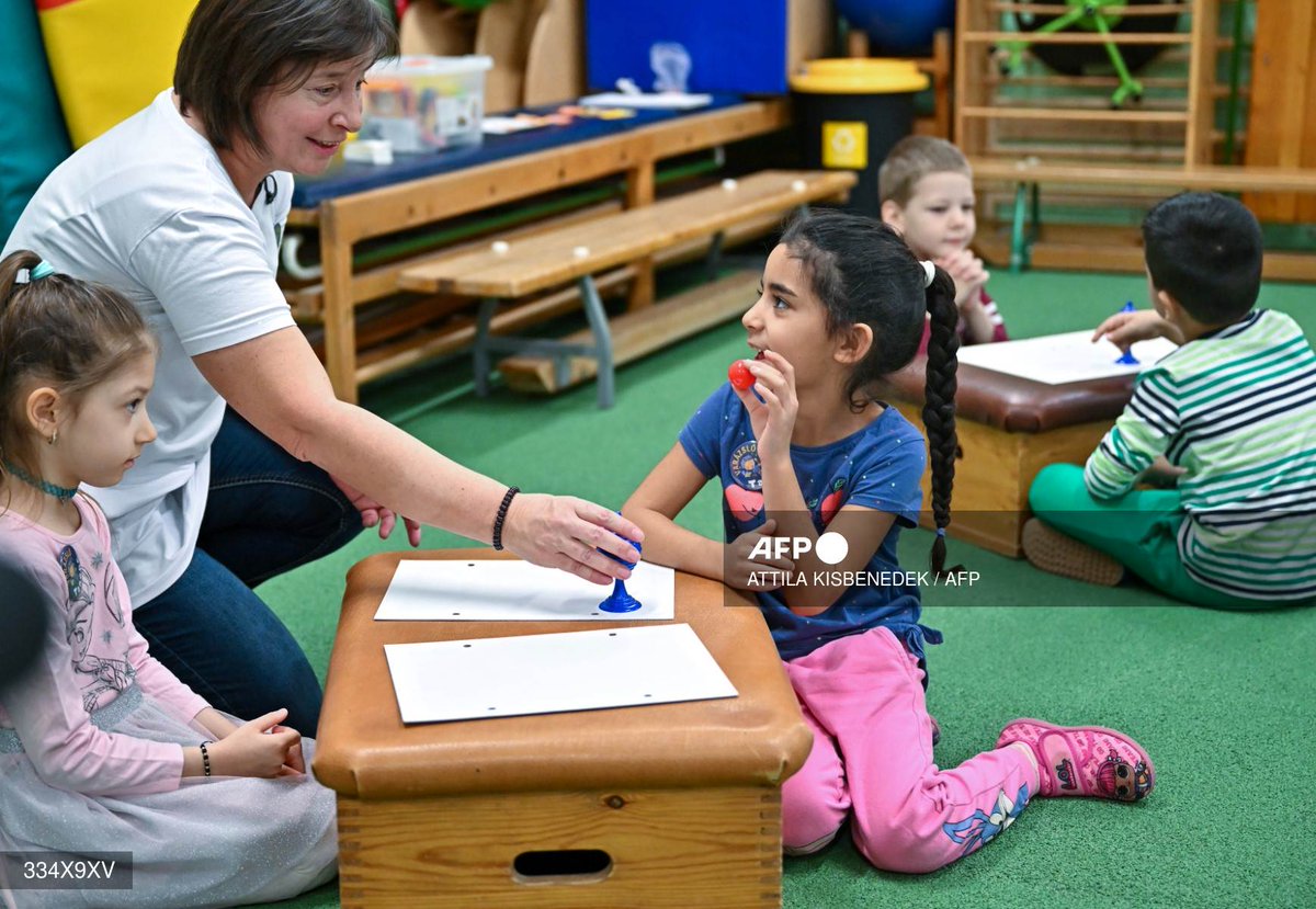 AFPphoto's tweet photo. #Hugary
Conjuring up magic at a Budapest kindergarten
📷 @afpattila
#AFP https://t.co/CbPnrGArrJ