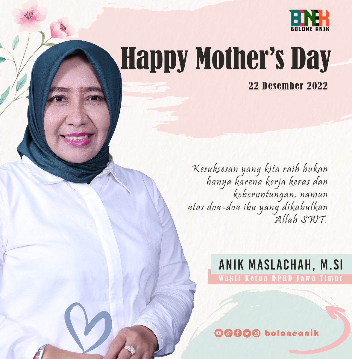 Anik Maslachah (@amaslachah) on Twitter photo 