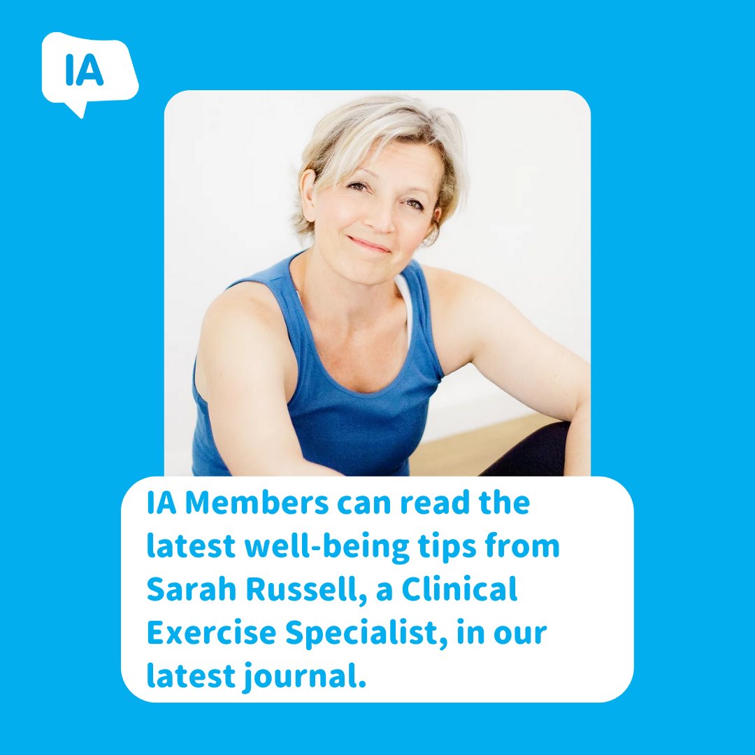 Do you have an ileostomy, internal pouch or parastomal hernia? Have you had reversal surgery? You may be interested to learn that IA can offer free online core rehabilitation classes with our Clinical Exercise Specialist, Sarah Russell. bit.ly/3V6XZS6 #SafeWithIA