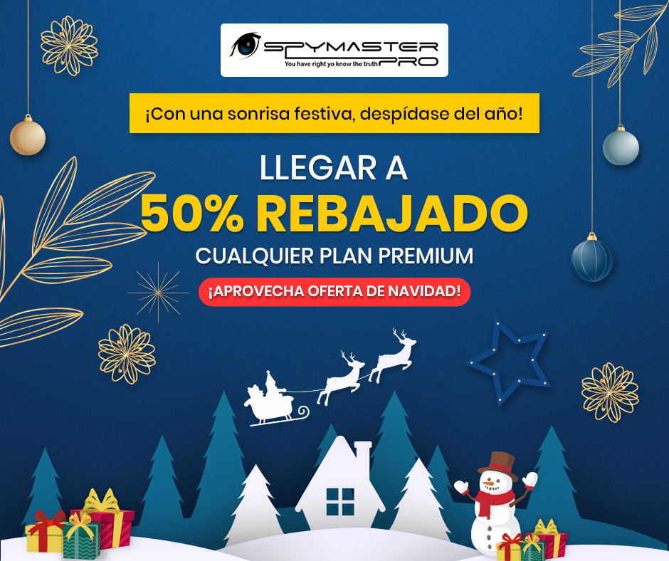 Spymasterpro_Es's tweet photo. Esta navidad mejor cuida a quien más quieres con spymaster pro por menos. Canjee la oferta de Navidad con el código de cupón CHRISTMAS2022 y obtenga un 15 % de descuento adicional ahora en cualquier plan premium spymaster pro. Oferta válida hasta el 31 de diciembre. https://t.co/lTemaakGjz
