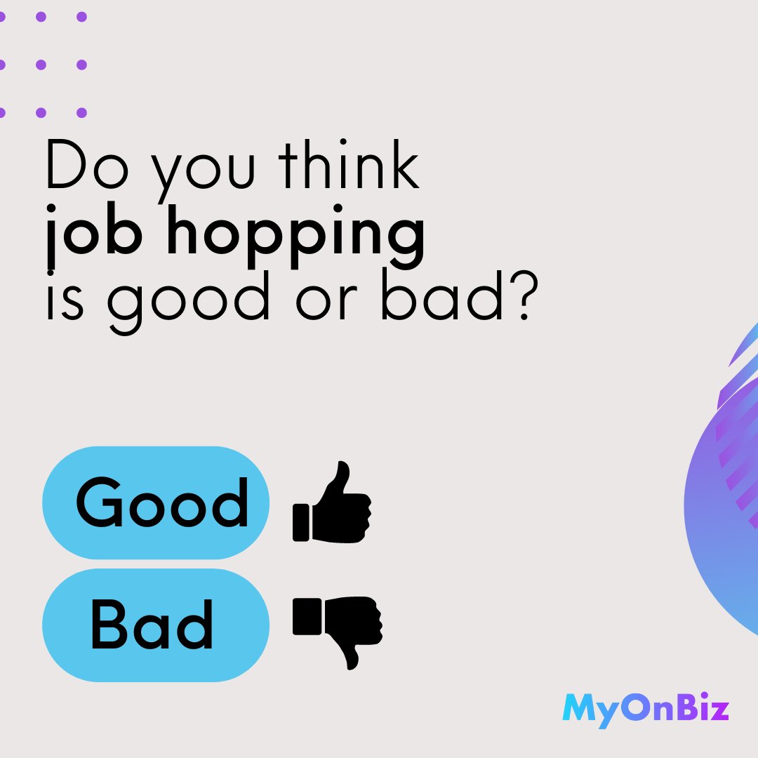 MyOnBiz's tweet photo. POST 29.12
What are your thoughts about job hopping?
We have a blog about the pros and cons to it, have a read: https://t.co/w4Nxo9NWJY
#myonbiz #myonbiz.com #remotework #remotespace #remotehiring #hiring #freelancer #designer #uiuxdesigner https://t.co/LVWZ0Jv0x2