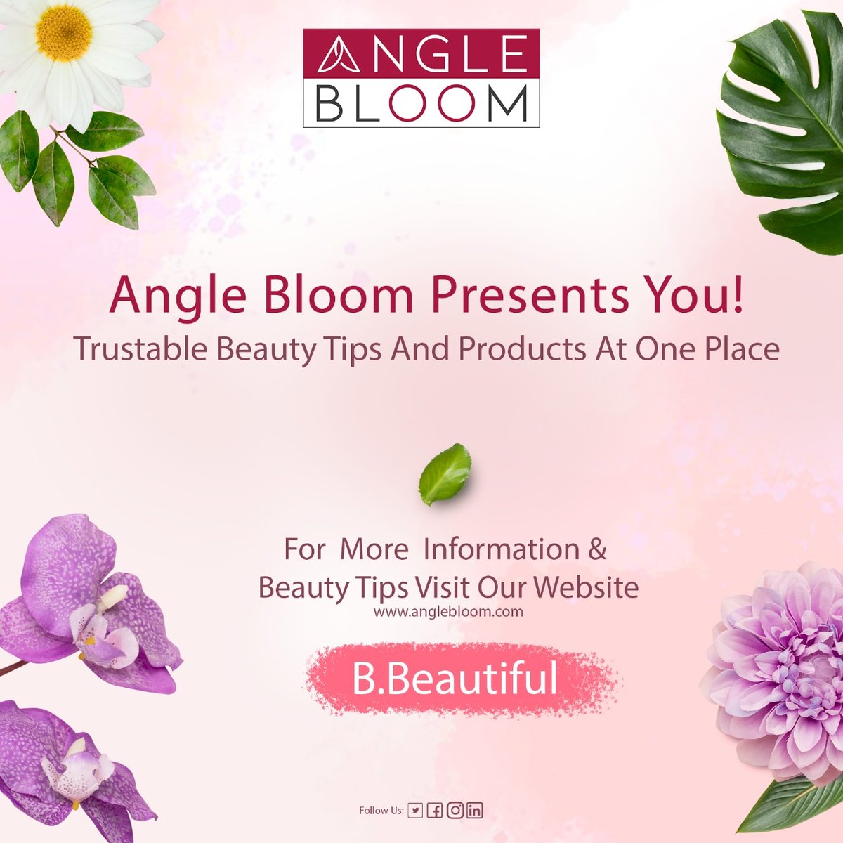 theanglebloom's tweet photo. Angle Bloom Presents You! 
Trustable Beauty Tips And Products At One Place.
For More Information And Beauty Tips Visit Our Website.
https://t.co/qQU7BOkqqh
#beauty #beautytips #beautybloggers #beautychallenge #beautytherapist #beautygirl #skincarecommunity #theanglebloom https://t.co/uvbEAaPxvl