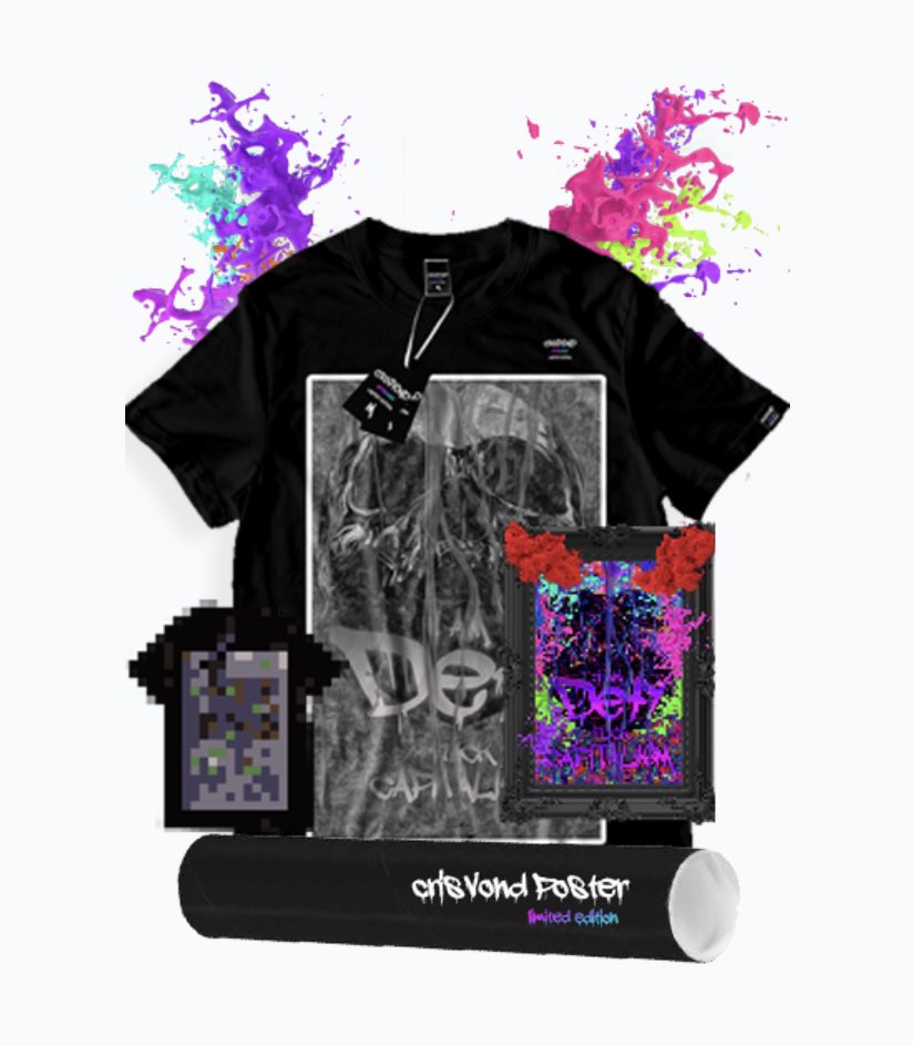 KiltyKeri's tweet photo. Need last minute gifts under $100 #Tistheseasonofcrisvond Give Digital #Art work and #metaverse #wearables minting now @crisvond https://t.co/9lVjgYMe2H https://t.co/lmluK9gTaE