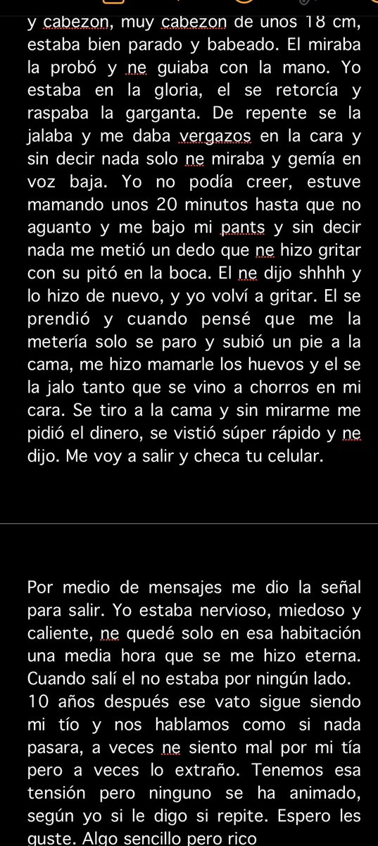 TrollyPocket's tweet photo. Pt 2 #relatux #relatogay con mi tío político https://t.co/L1s4R1VkZq