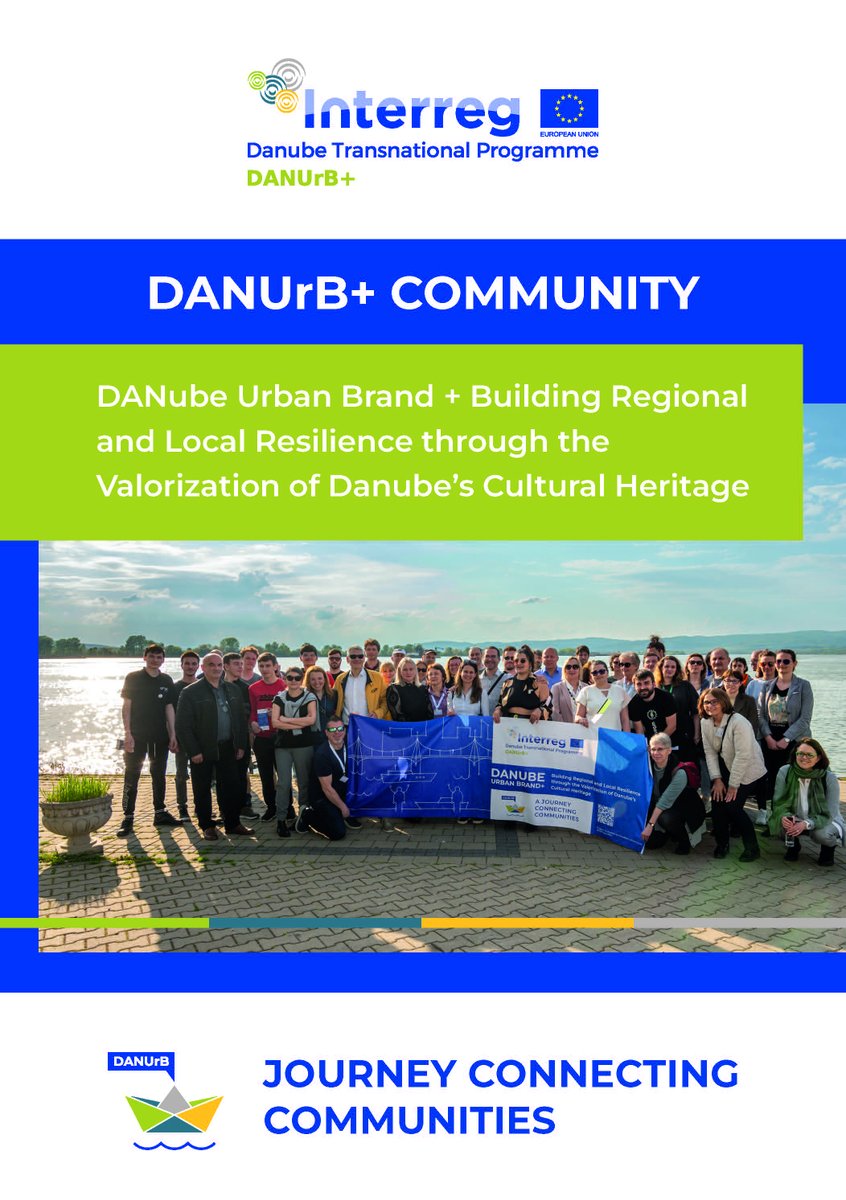 DANubeUrbanBran's tweet photo. Do you still wonder what our #DANUrB+ “Journey Connecting Communities” is about❓
✅ Our Booklet is ready to answer your question and introduce you to our achievements, activities, and testimonials along the Danube Region 🙌
👉 Enjoy: https://t.co/yOcAzIIN9l https://t.co/uU0kivb1ev