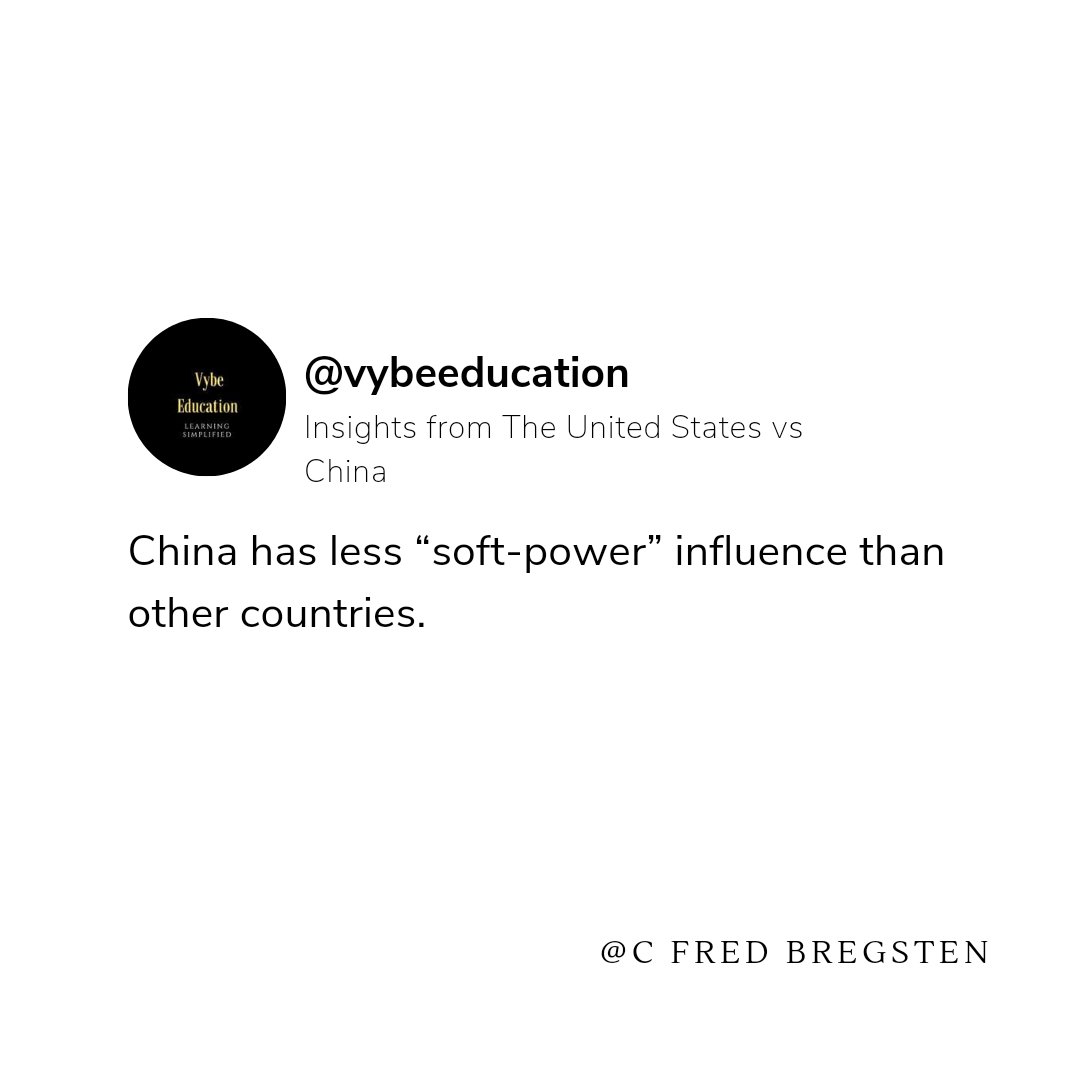 vybeeducation's tweet photo. #Insights from #UnitedstatesvsChina The Global Quest for Economic Leadership (2/2). https://t.co/bh6nCj073q