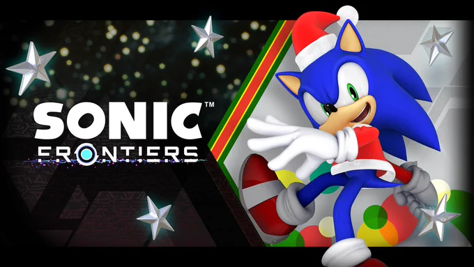 Sonic the Hedgehog's Holiday Cheer Suit in Sonic Frontiers is based on an outfit he wore in a Christmas promotional artwork for Sonic Adventure, which has gone on to make several other appearances over the years. 