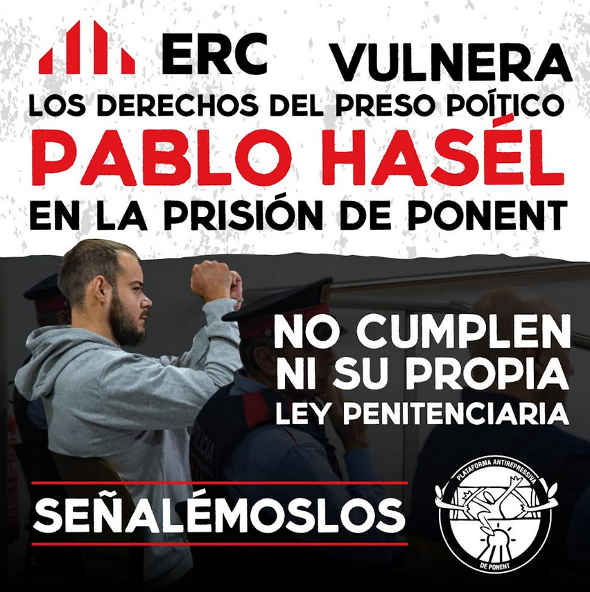 ServiralPueblo_'s tweet photo. Otro ataque a los derechos de Pablo Hasél.

#estadoespañol

https://t.co/4947aUpNIG https://t.co/g9rXiUsBHC