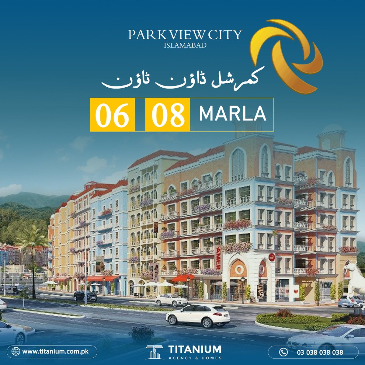 titanium_agency's tweet photo. ParkView City, commercial downtown will be home to brands, eateries, cinemas &amp; mixed use developments.
This Vibrant is Surrounded by Margalla Hills.
Book Now
Titanium Agency and Homes
03 038 038 038 https://t.co/kWnacTz8va