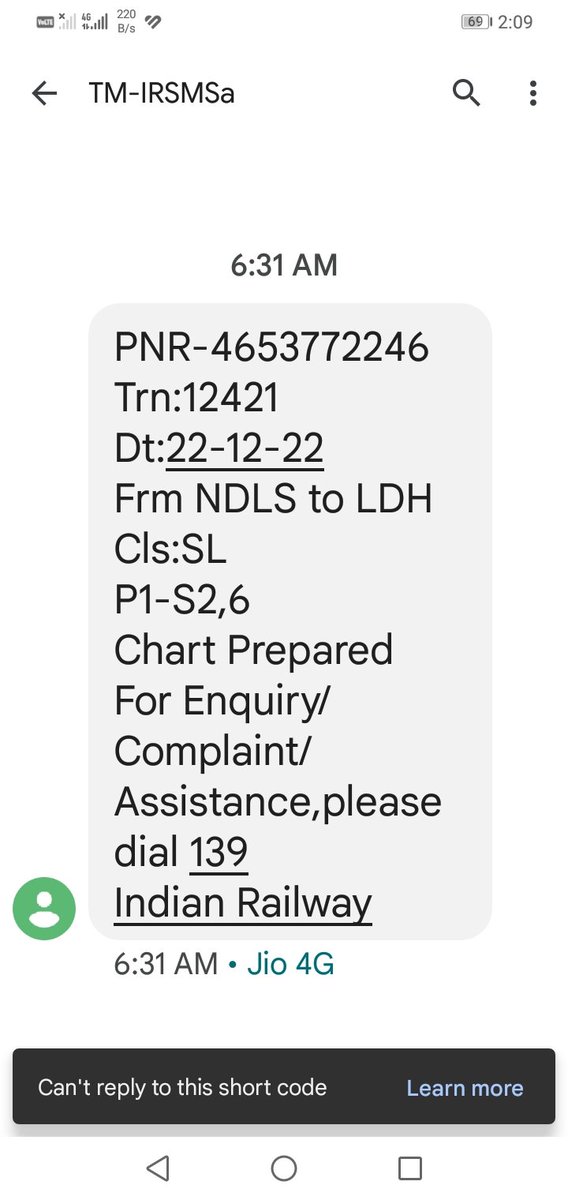 Neeraj_IND_'s tweet photo. @railway
I'm traveling to Delhi to ludhiana, I have complaint, all toilets are dirty and blocked, so please send anyone to clean, https://t.co/xXoYyU1pkv