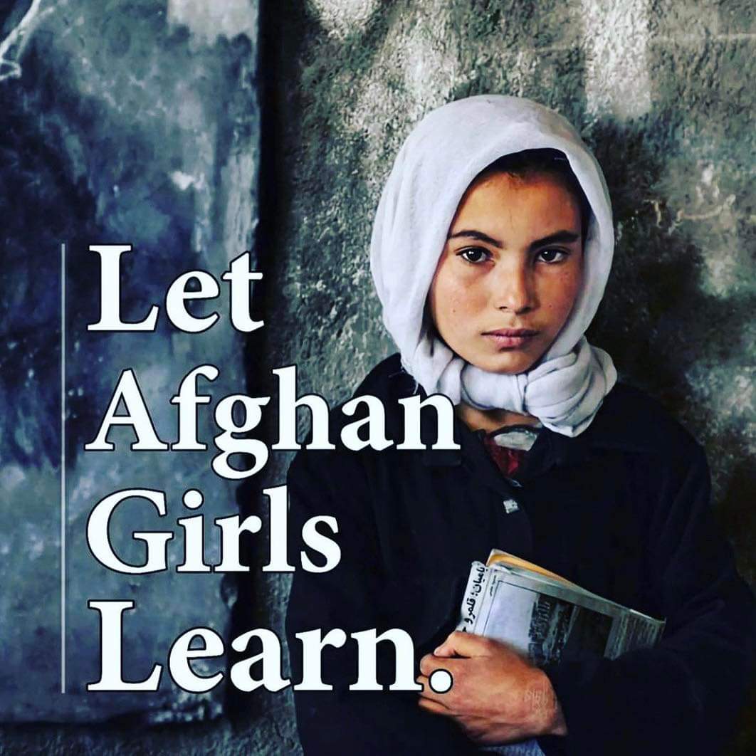 HumayoonEtrat's tweet photo. Let us study
Our voice is the voice of a bright tomorrow in Afghanistan.
Our movement and desire to study and science is a clear sign of equality for our country. https://t.co/kGhacIWQNm