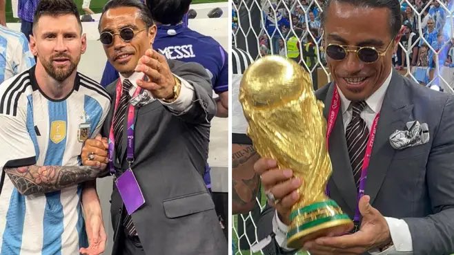 sportbible's tweet image. Salt Bae has been banned from prestigious football tournament following World Cup fiasco.