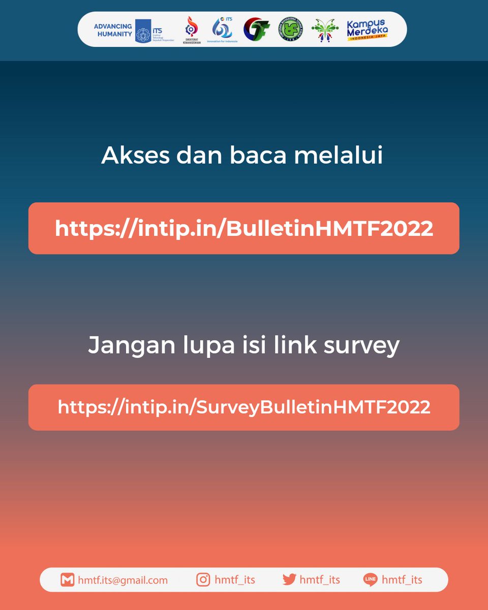 HMTF_ITS's tweet photo. [MEDIOS VERDES VOL 3]

Buletin HMTF ITS hadir kembali loh👐

Kepo apa aja isinya? Tenang kamu bisa akses dan baca melalui 

https://t.co/8GiVuqnCbI

Jngan lupa berikan kritik dan saranmu dengan mengisi survey yaa 😉

https://t.co/w6H1KpUhkW https://t.co/B7BEzSVTl8