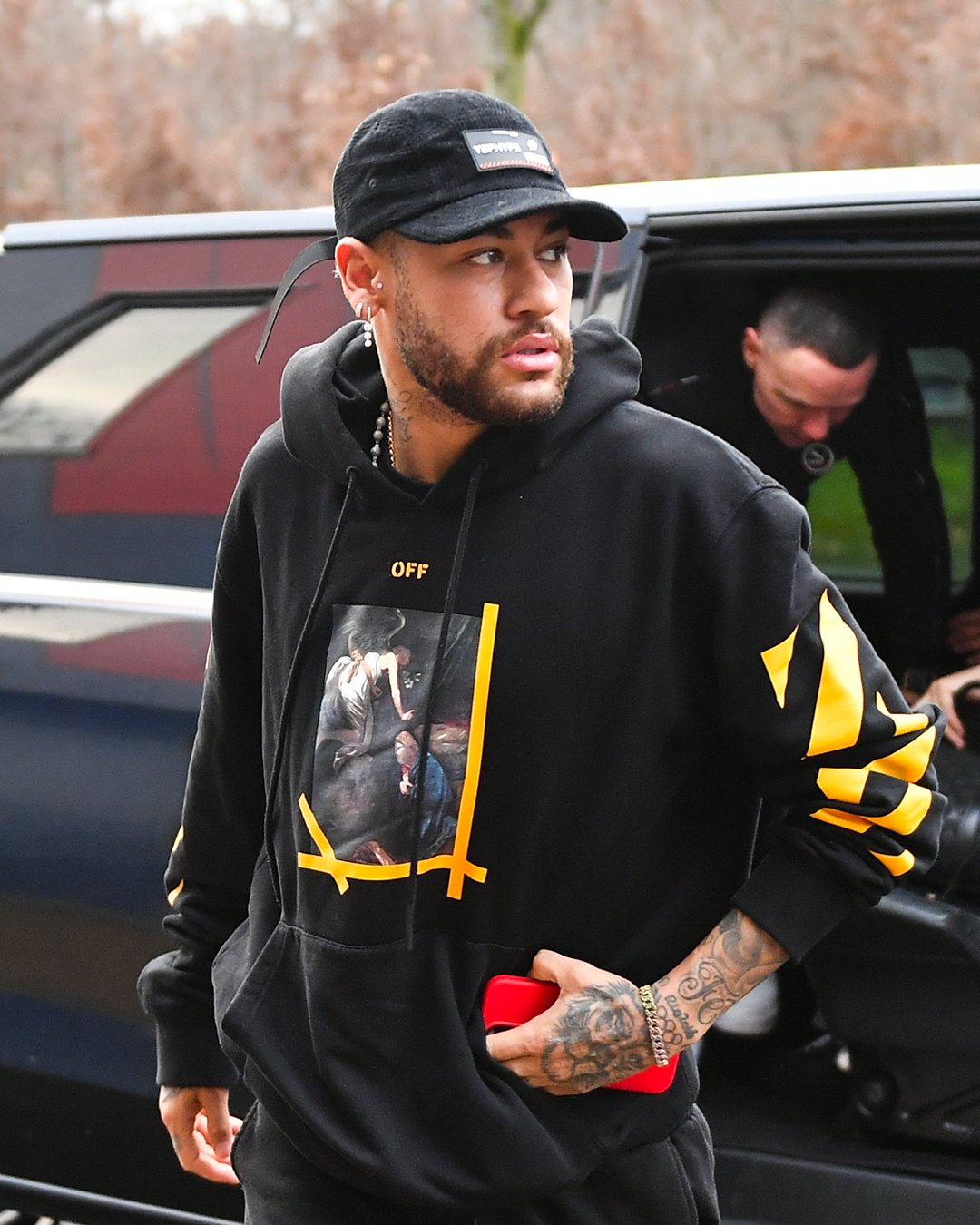 Neymar off white best sale hoodie