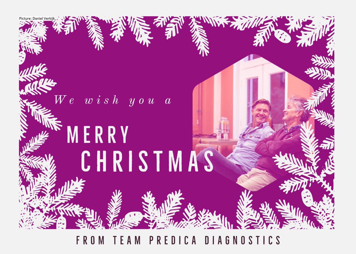 On behalf of the Predica Diagnostics team, we wish our valued network and collaborators a Merry Christmas and a Happy New Year.