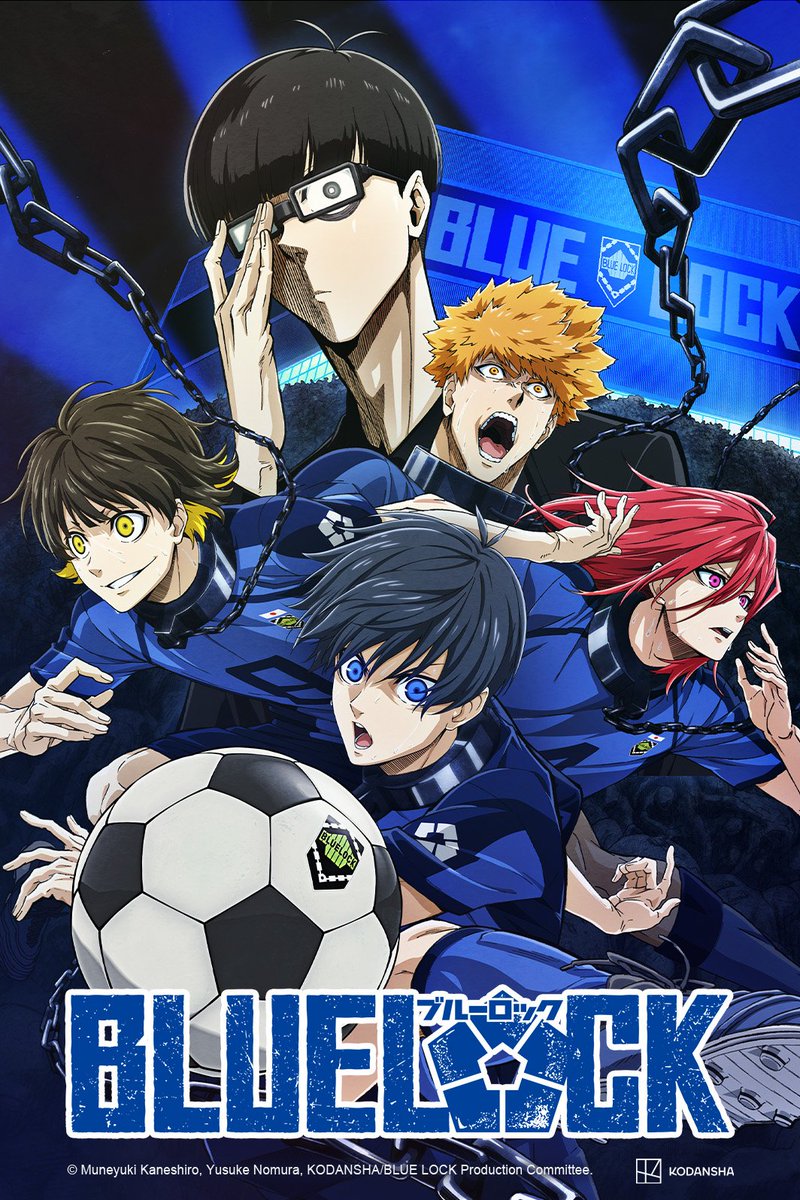 hyd_Anime_club's tweet photo. BLUELOCK cour 1 ends Saturday 24th! Stay Tuned for the information on the 2nd cour! ⚽️🏟️
The anime airs over 2 consecutive cours!
#bluelock #bluelock200 https://t.co/B8FatCEN9O