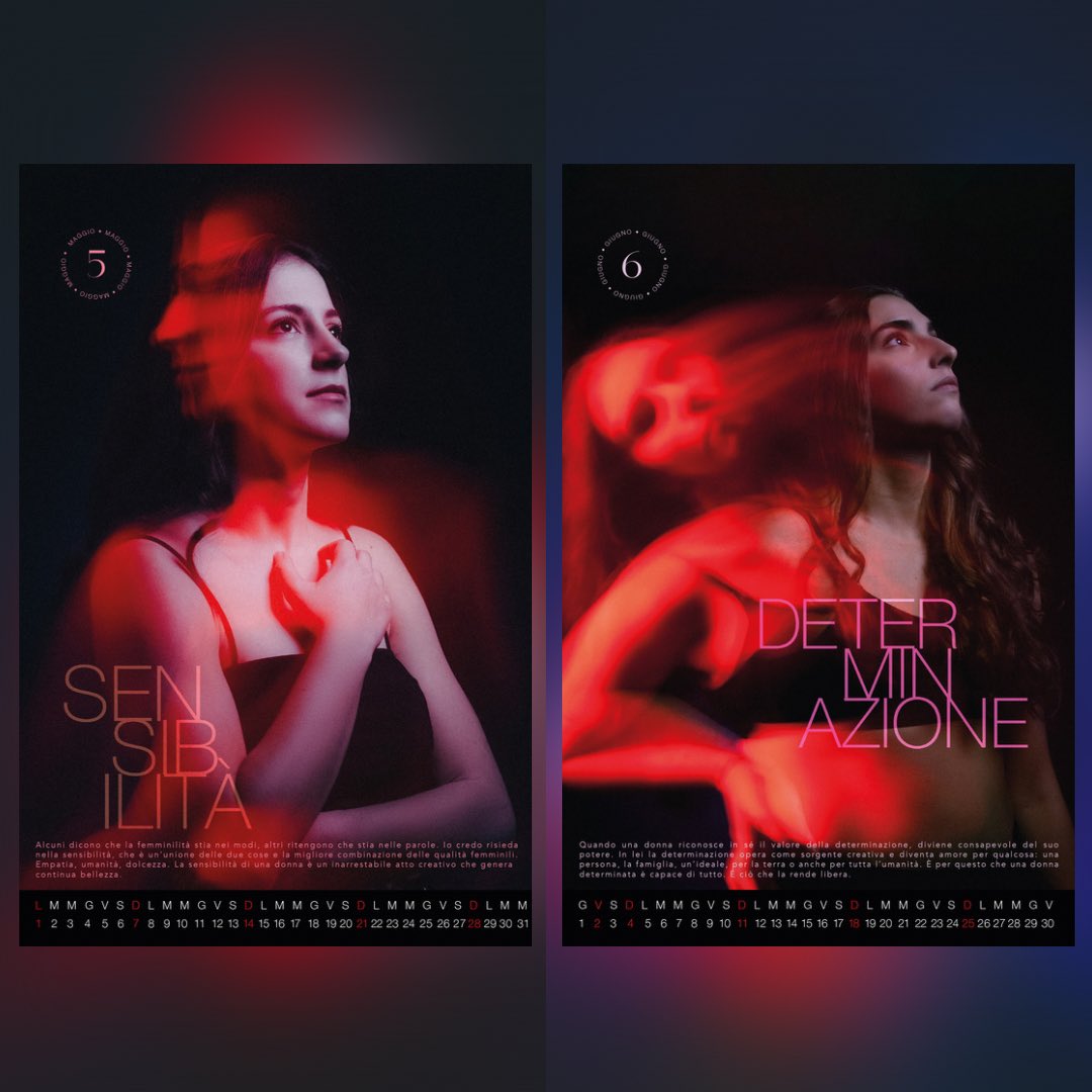 AdunaVolley's tweet photo. “LIGHT OF A WOMAN” - La bellezza di una donna è in tutte le sfumature della sua luce. 

Il primo calendario artistico con protagoniste le ragazze della B1. 
Edizione limitata con tutto il ricavato devoluto al Centro Veneto Progetti Donna ed Emergency.

https://t.co/d2aBL5DL4N https://t.co/v8HQIV5FOT