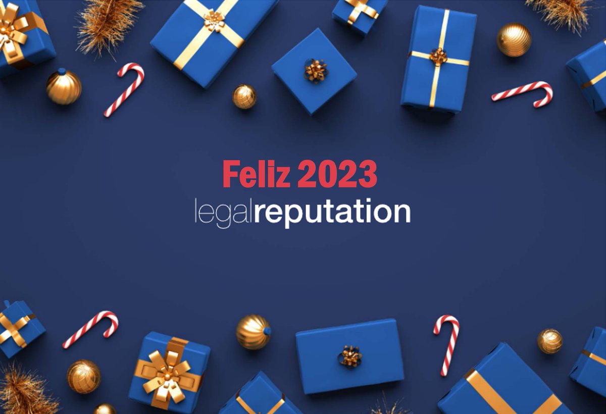 El equipo de Legal Reputation os desea unas felices fiestas 🎅y un estupendo 2023!! 🥂