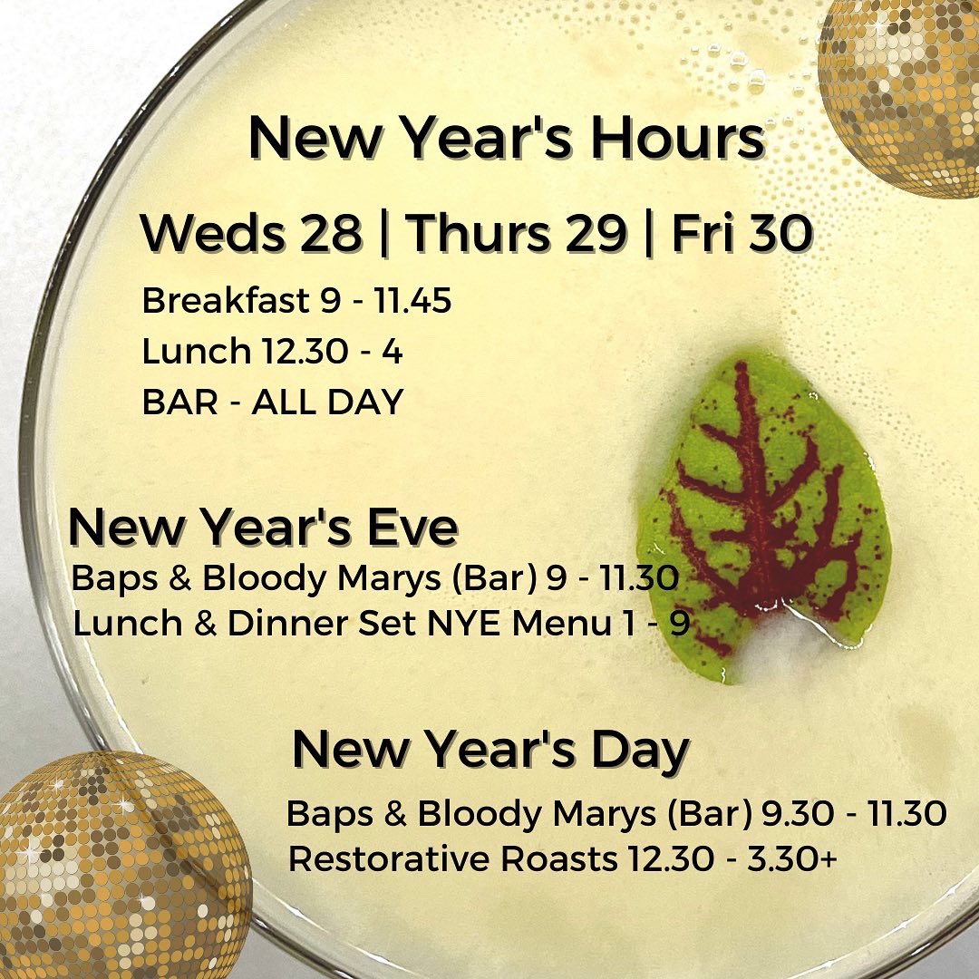 Crimbo &amp; New Years Eve Opening….ho ho ho