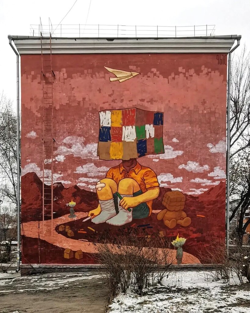 streetartUS's tweet photo. #Streetart by #RustamQBic @rustamqbic in #Irkutsk, Russia, for #GolosIrkutsk @golos.irkutsk
Photo by @skoromart
More pics at: https://t.co/VYUN5XWfsd
Via @cultureforfreedom
https://t.co/cYelNqZuWI https://t.co/Uu9dwlxlRF