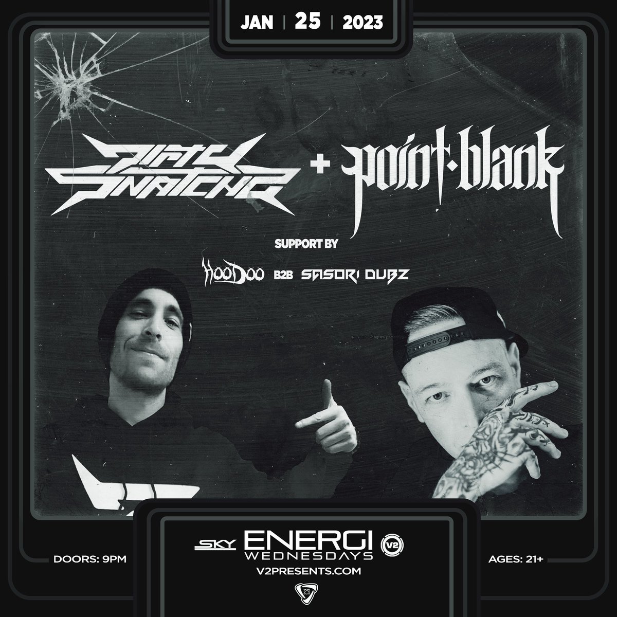 sasori_dubz's tweet photo. Big hyped to start the new year throwing down with my boii @HoodooDubzSLC once again!!

Don’t miss out on this!!🙏

#riddim #trench #dubstep #edm #slcriddim #utahedm #skyslc #v2presents #sasoridubz #hoodoodubz #dirtysnatcha #pointblank https://t.co/L15r4B6X9x