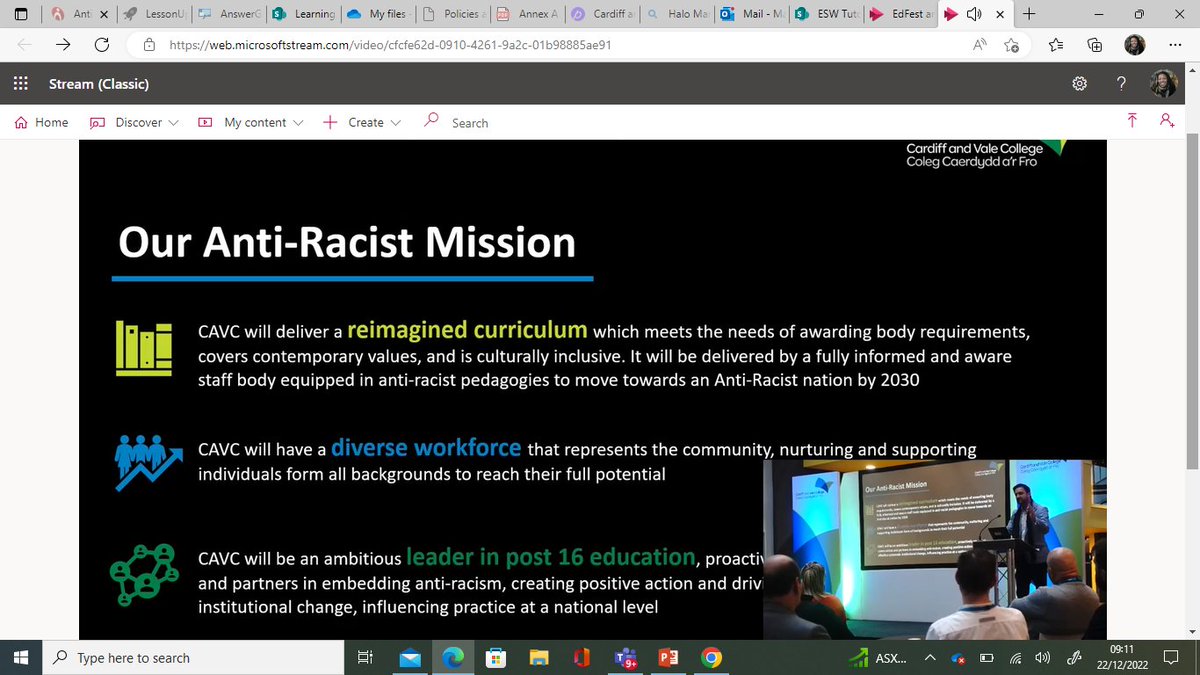 "I am privileged to be living in Wales and proud to be working at <a href="/CAVC/">Cardiff and Vale College | Coleg Caerdydd a’r Fro</a> ", <a href="/teachernudge/">Yusuf Ibrahim</a> Thank you so much for sharing, "The journey to becoming anti-racist and the Mission statement for Cardiff and Vale College".