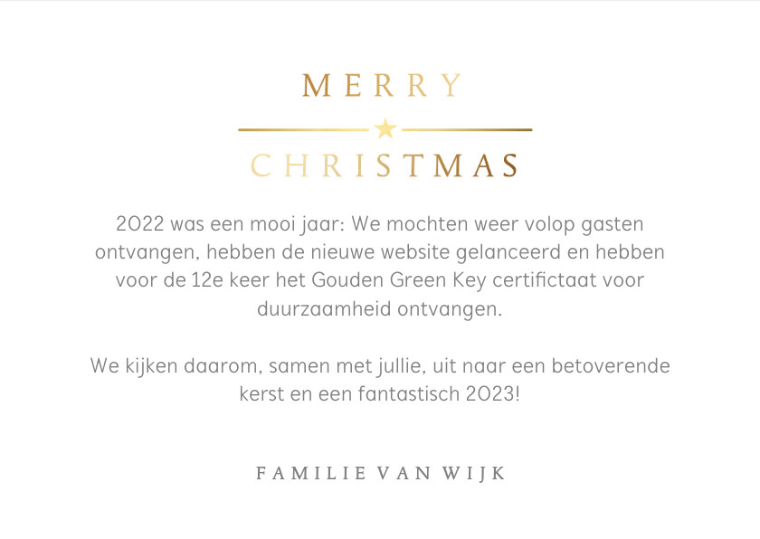 Wij wensen iedereen hele fijne feestdagen en graag tot ziens in 2023!