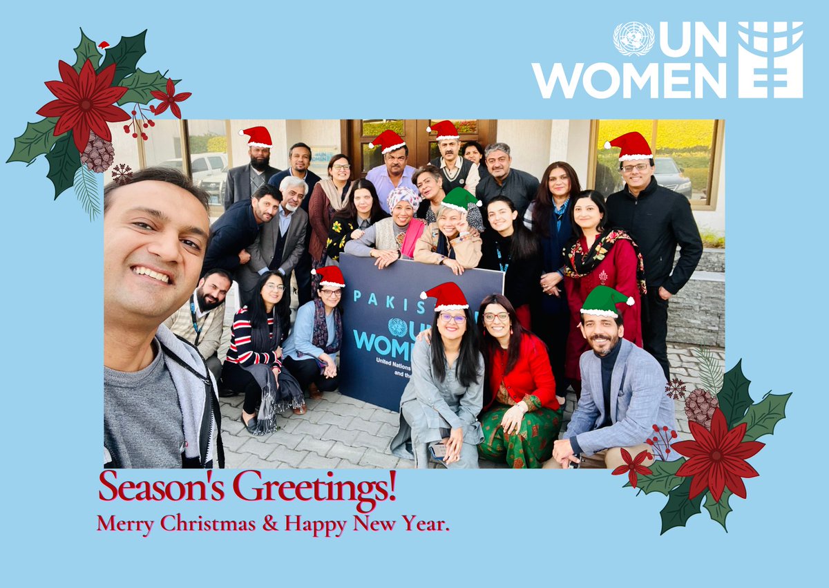 The UN Women Pakistan team wishes you and your families a very Happy New Year!
#happyNewYear2023