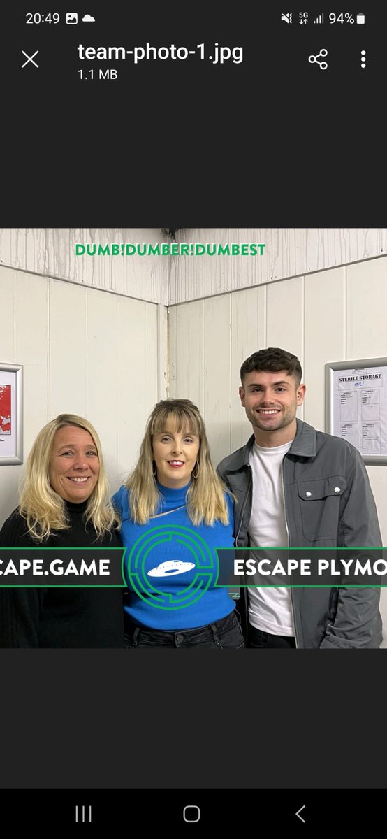 Escape rooms for our Christmas do, the other half were a little camera shy 📸#coop #christmas #escaperooms