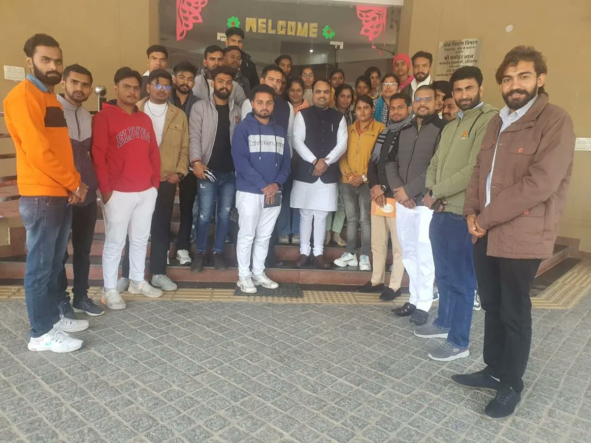 abvpjindhr's tweet photo. आज @ABVPVoice जीन्द की #ABVP75 के अंतर्गत जिला सम्मेलन को लेकर सामान्य विद्यार्थियों की बैठक संपन्न हुई जिसमें मुख्य रूप से उत्तर क्षेत्र संगठन मंत्री आदरणीय @ivijaypratap जी का प्रवास रहा। https://t.co/2fJdQWWbWs